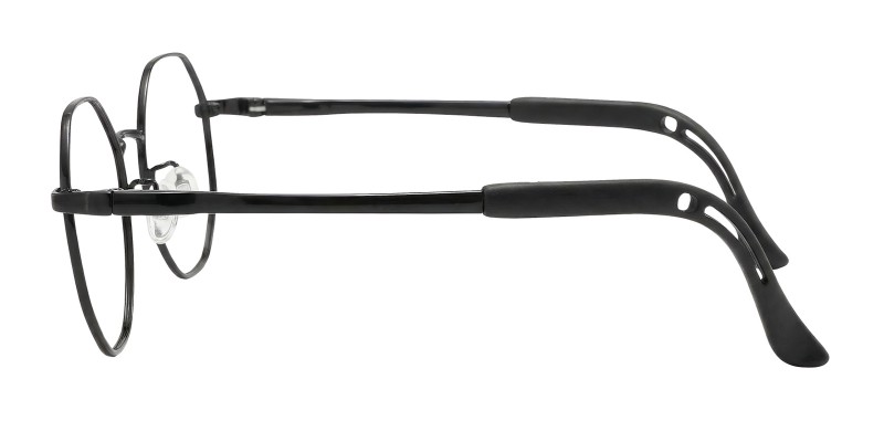 Holt Black Polygon Prescription Glasses additional view