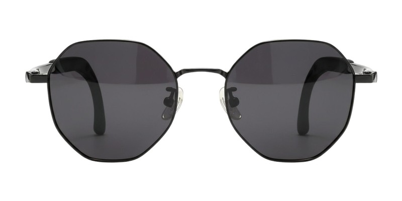 Holt Black Polygon Prescription Glasses additional view