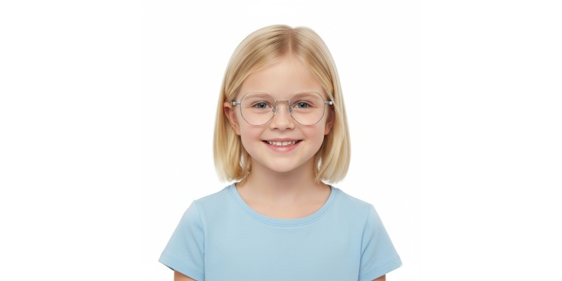 Holt Gray Polygon Prescription Glasses additional view