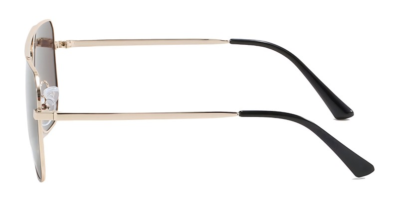 Oswego Golden Aviator Sunglasses additional view