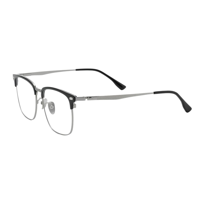 Square Black Eyeglasses