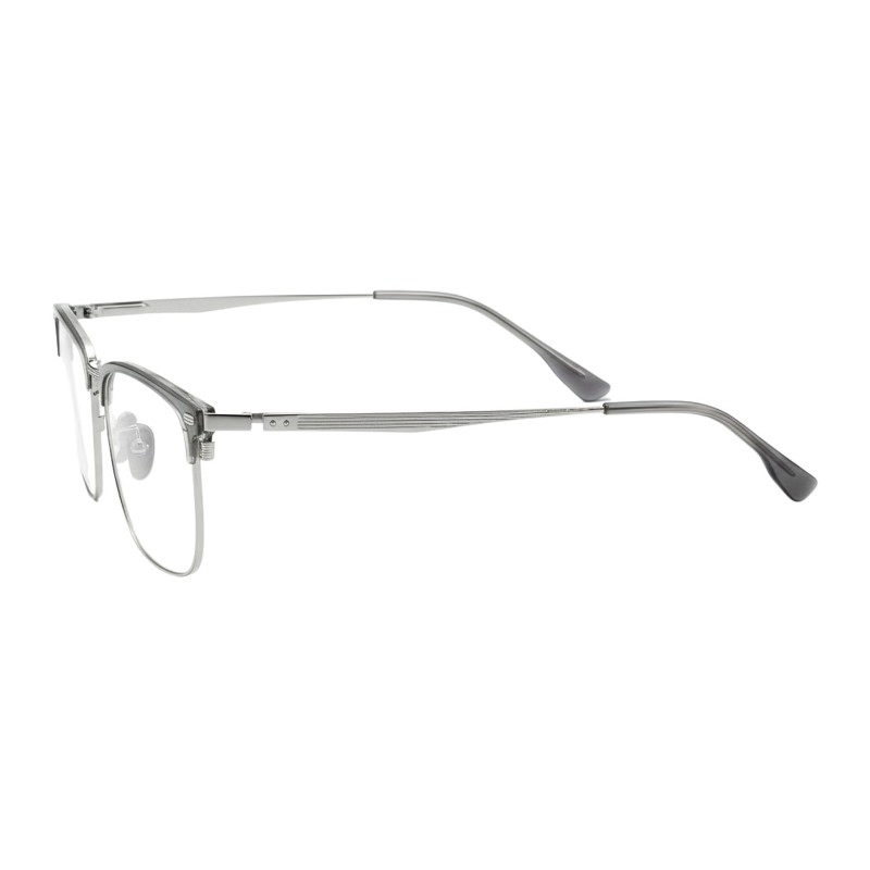 Square Silver Eyeglasses