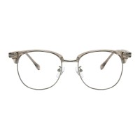 Browline Light Mocha Eyeglasses