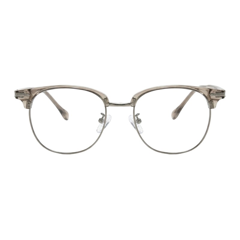 Browline Light Mocha Eyeglasses