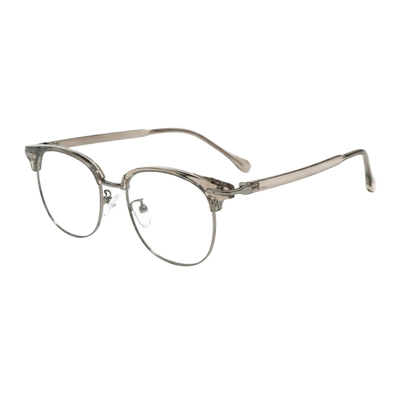 Browline Light Mocha Eyeglasses