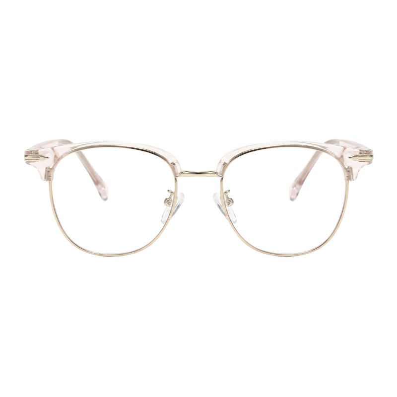 Browline Pink Eyeglasses