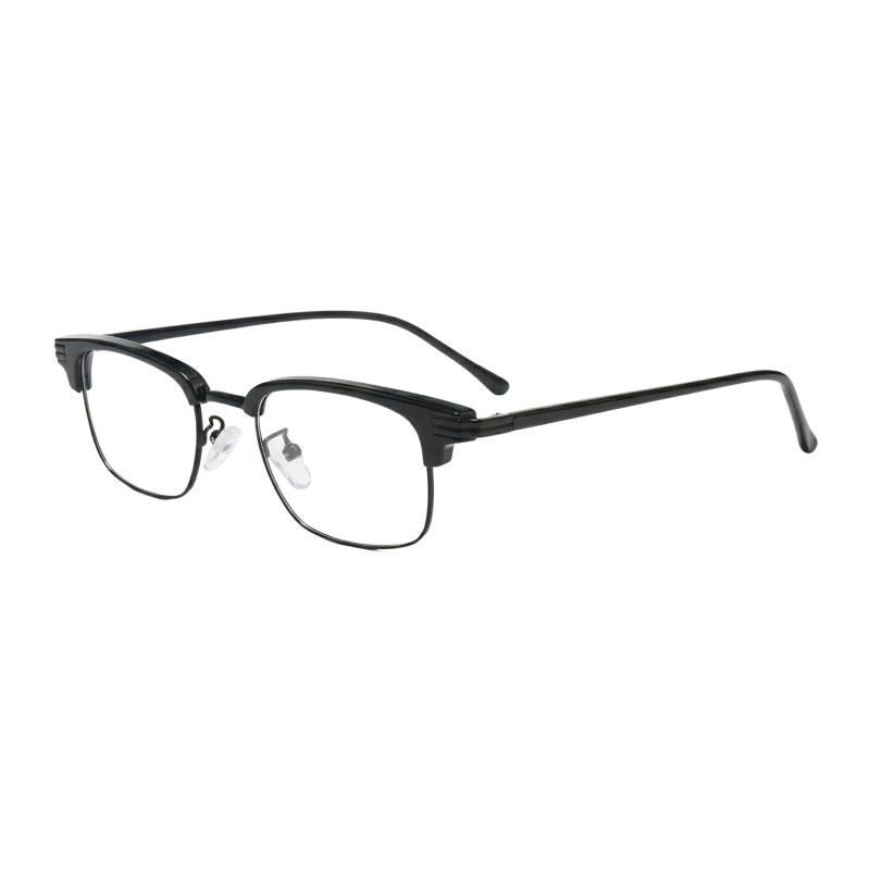 Browline Black Eyeglasses