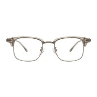 Browline Light Mocha Eyeglasses