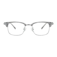 Browline Gray Eyeglasses