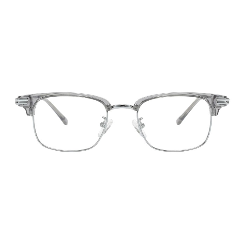 Browline Gray Eyeglasses