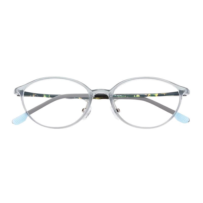 Oval Clear Eyeglasses