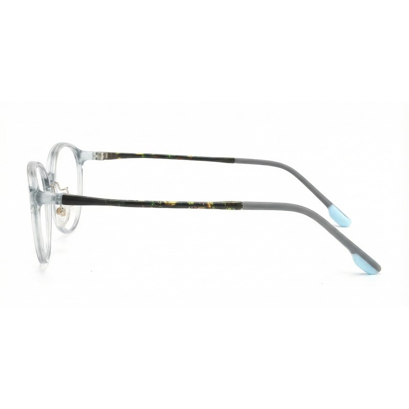 Oval Clear Eyeglasses