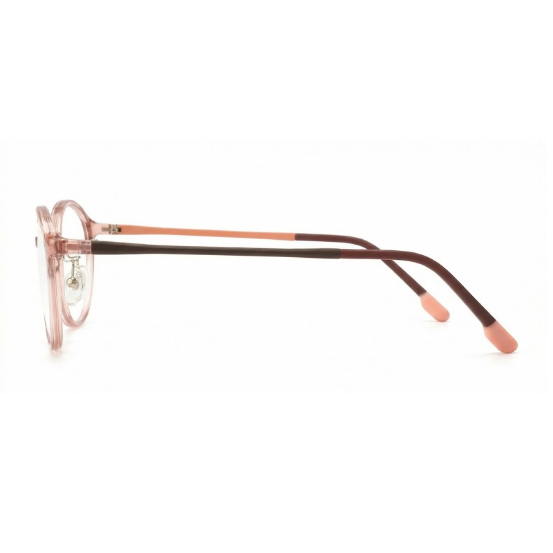 Oval Champagne Eyeglasses