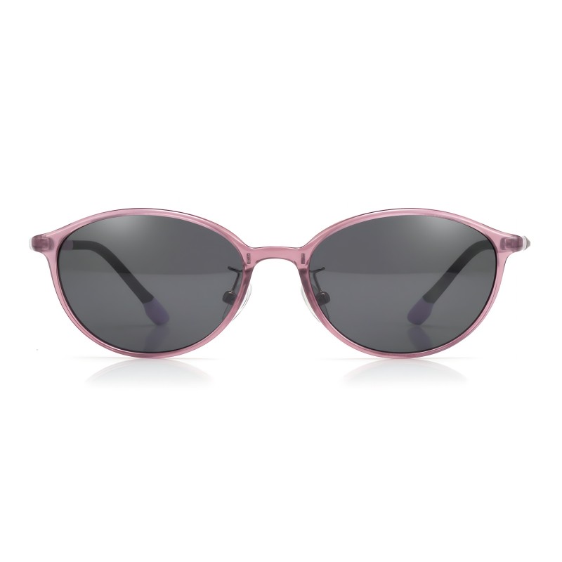 Oval Pink Eyeglasses
