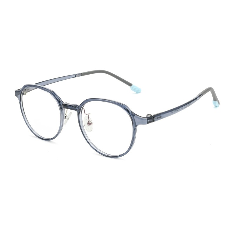 Polygon Blue Eyeglasses