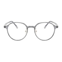 Gloria - Polygon Gray Eyeglasses