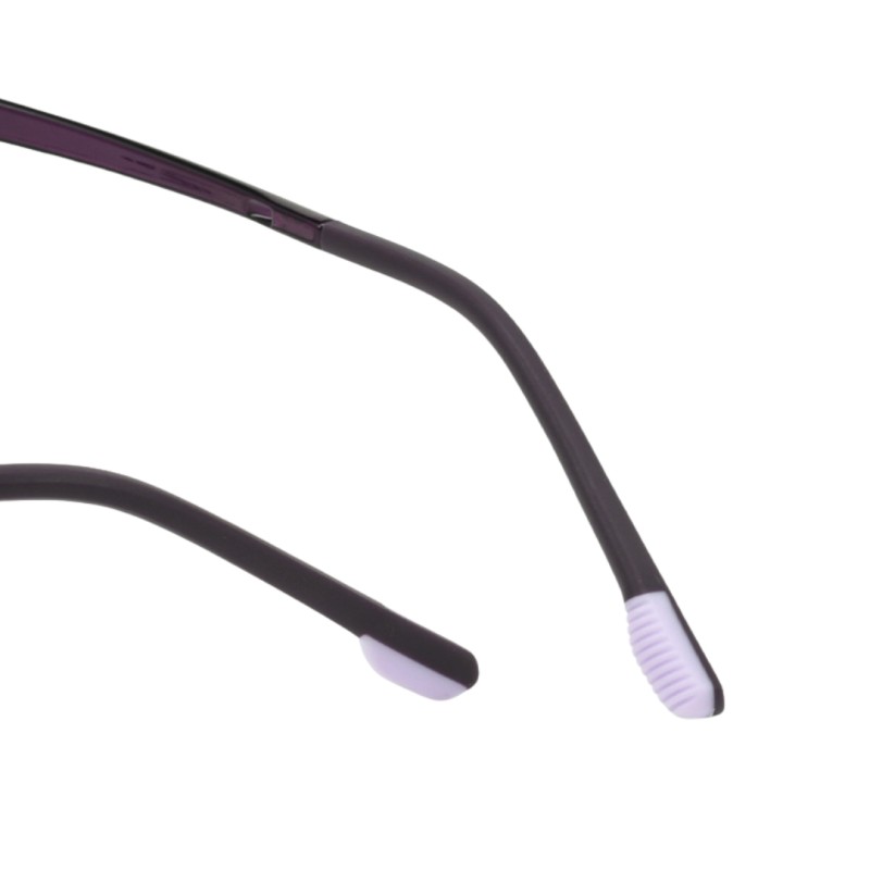 Polygon Purple Eyeglasses