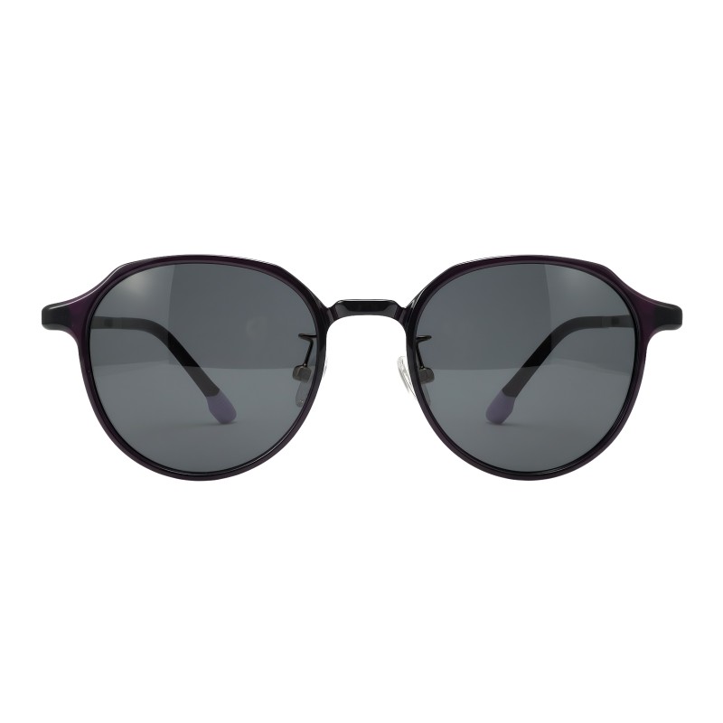 Polygon Purple Eyeglasses