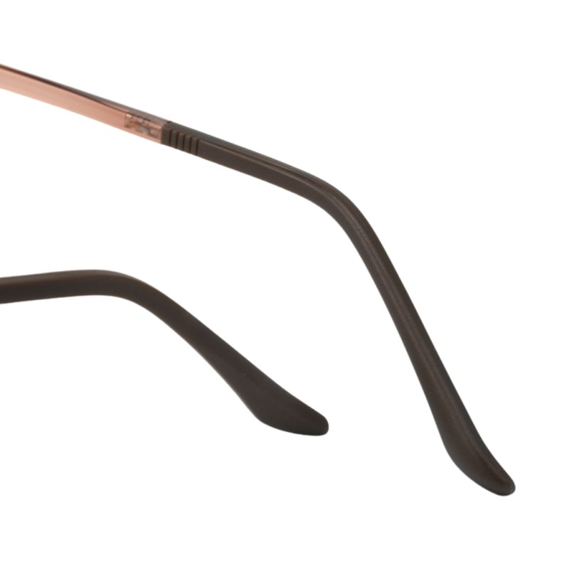 Round Brown Eyeglasses