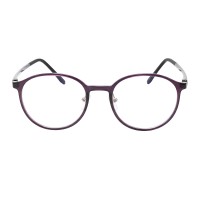 Hannah - Round Purple Eyeglasses