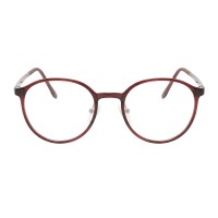 Round Red Eyeglasses