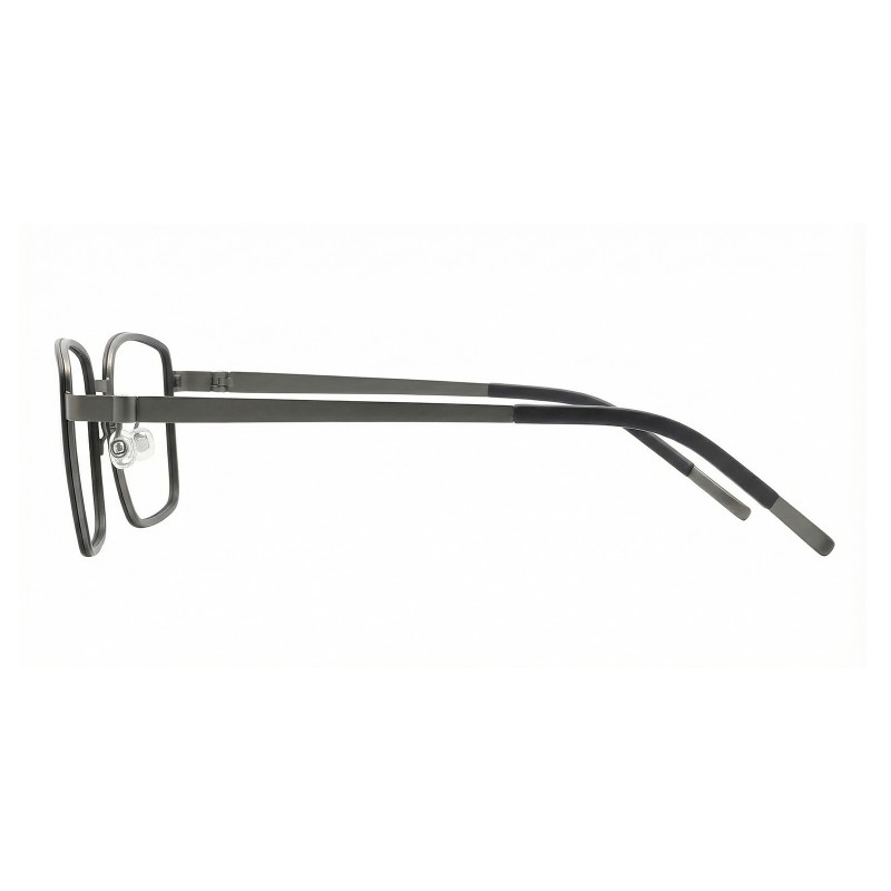 Square Black/Gray Eyeglasses