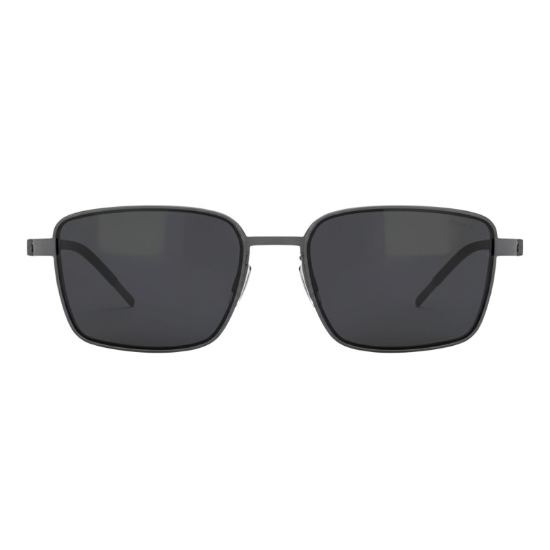 Square Gunmetal Eyeglasses