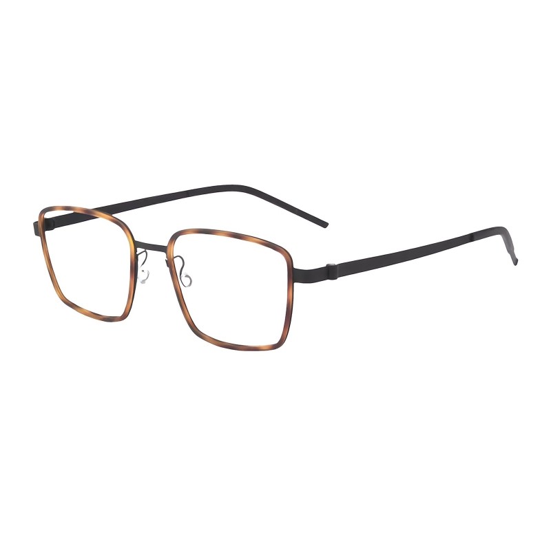 Square Tortoise Eyeglasses