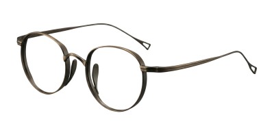 Round Bronze Eyeglasses
