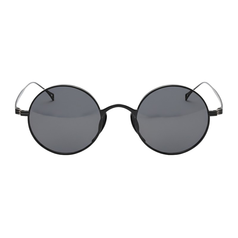 Round Black Eyeglasses