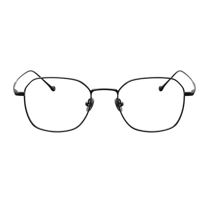 Square Black Eyeglasses