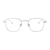 Square Silver Eyeglasses
