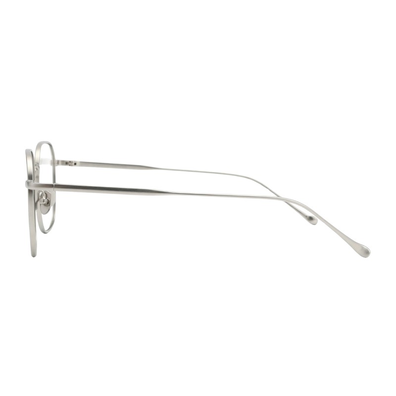 Square Silver Eyeglasses