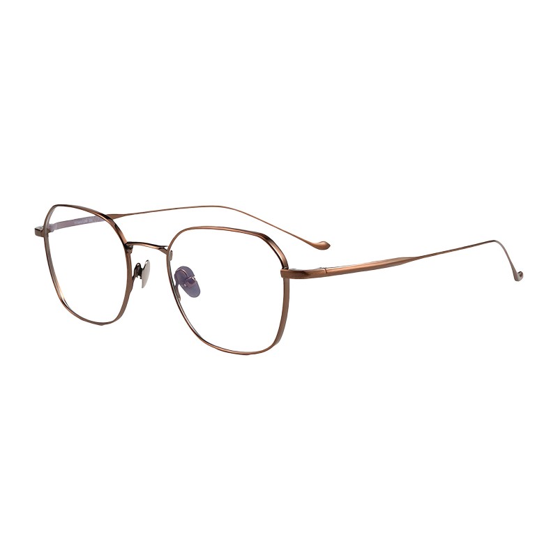 Square Bronze Eyeglasses