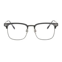 Browline Gunmetal Eyeglasses