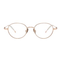 Oval Rose Gold Eyeglasses