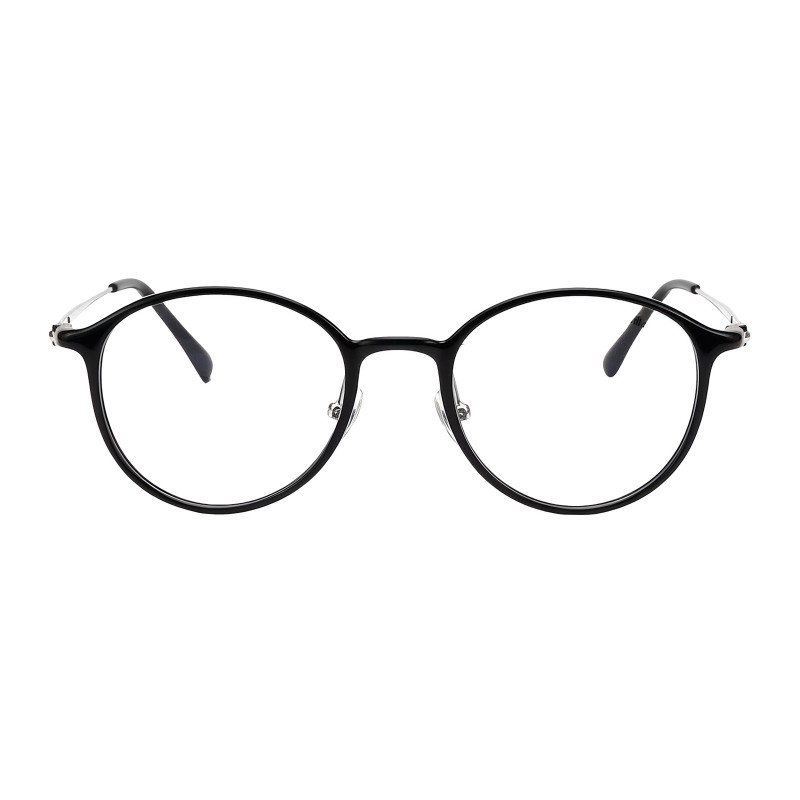 Round Black Eyeglasses