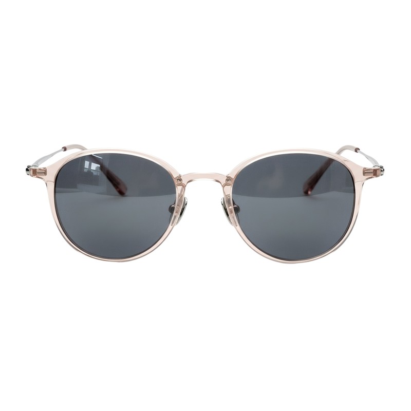 Round Light Nude Pink Eyeglasses