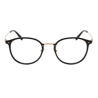 Oval Black Eyeglasses