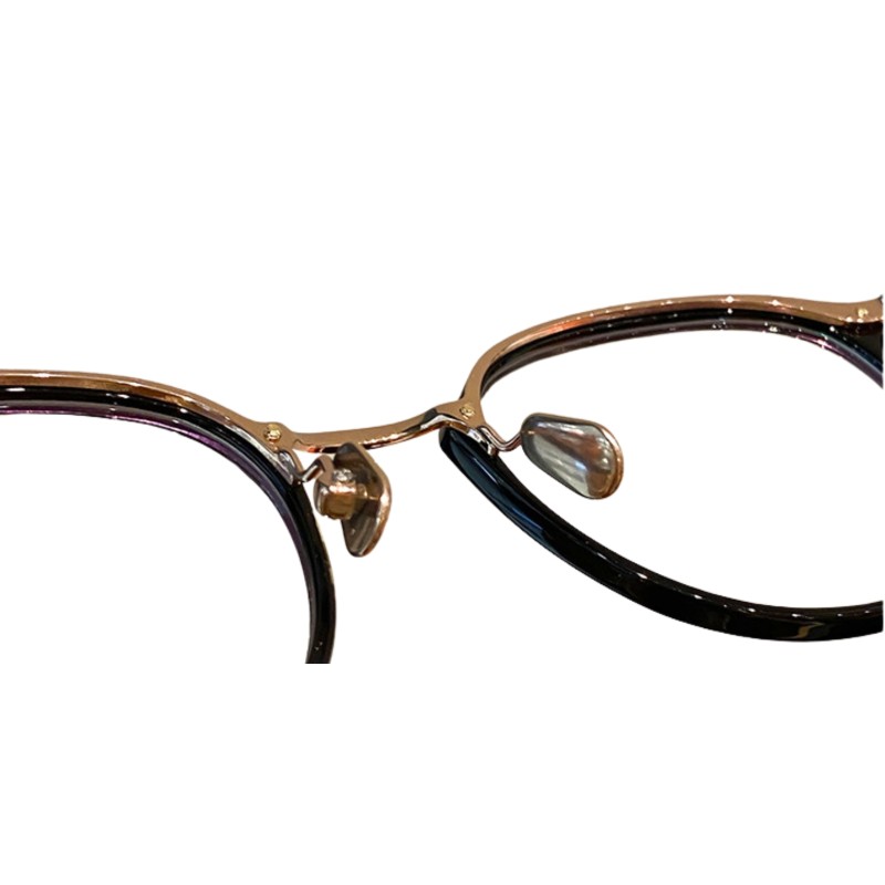 Oval Black Eyeglasses