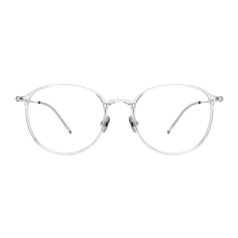 Oval Clear Eyeglasses
