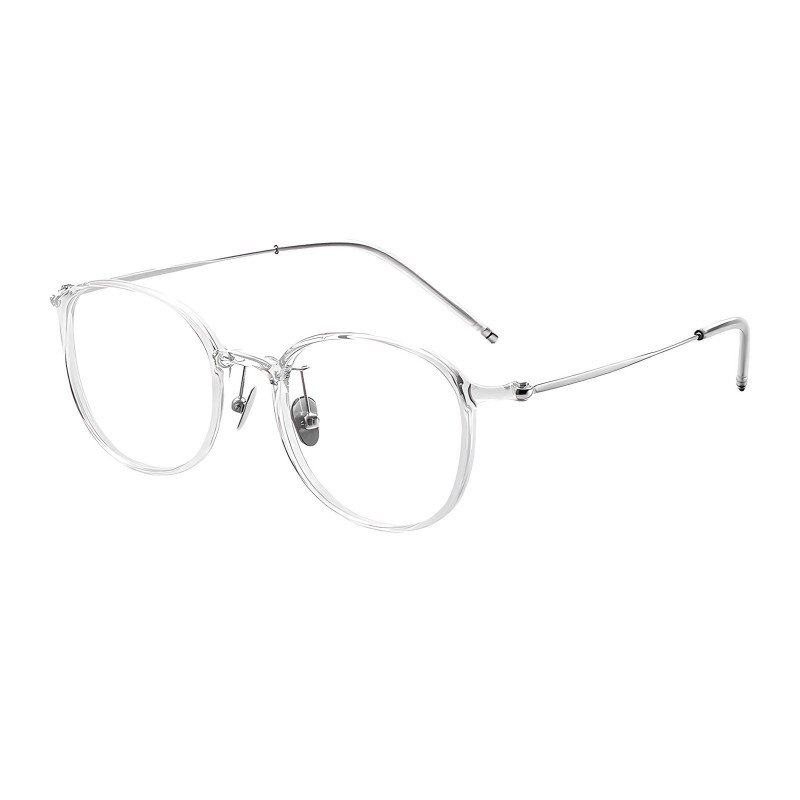 Oval Clear Eyeglasses