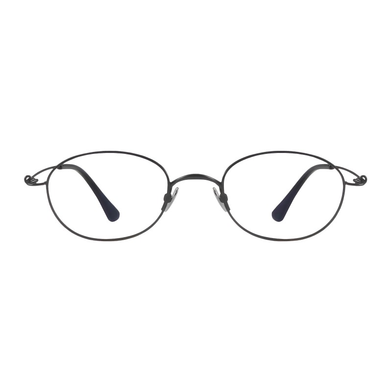 Round Black Eyeglasses
