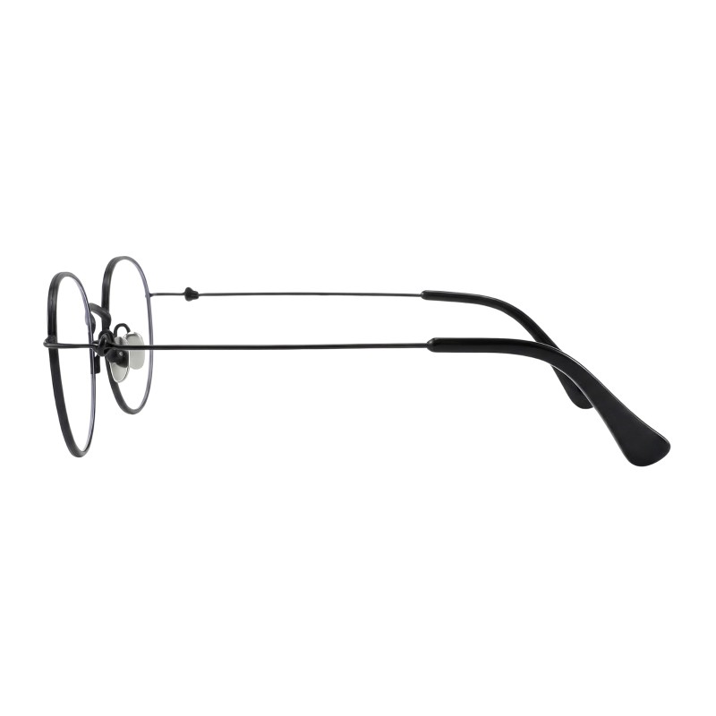 Round Black Eyeglasses
