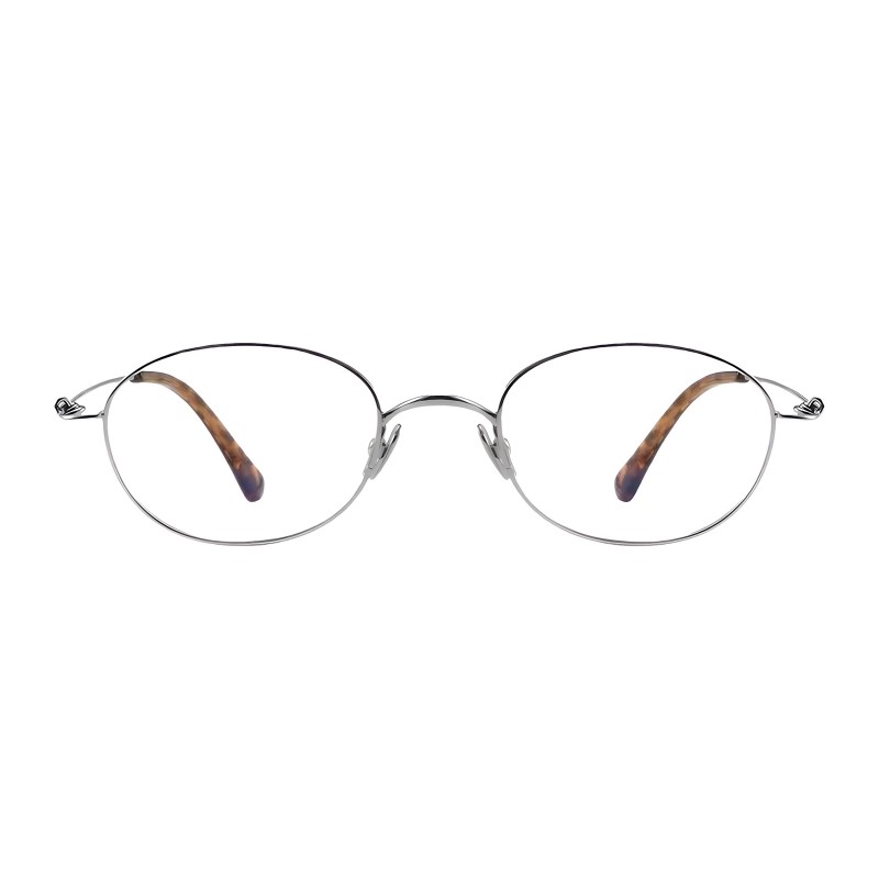 Round Silver Eyeglasses