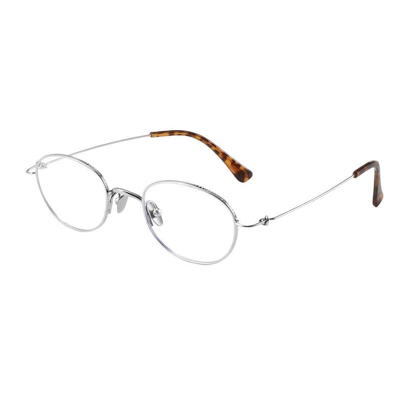 Round Silver Eyeglasses