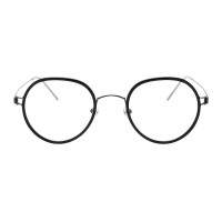 Round Black Eyeglasses
