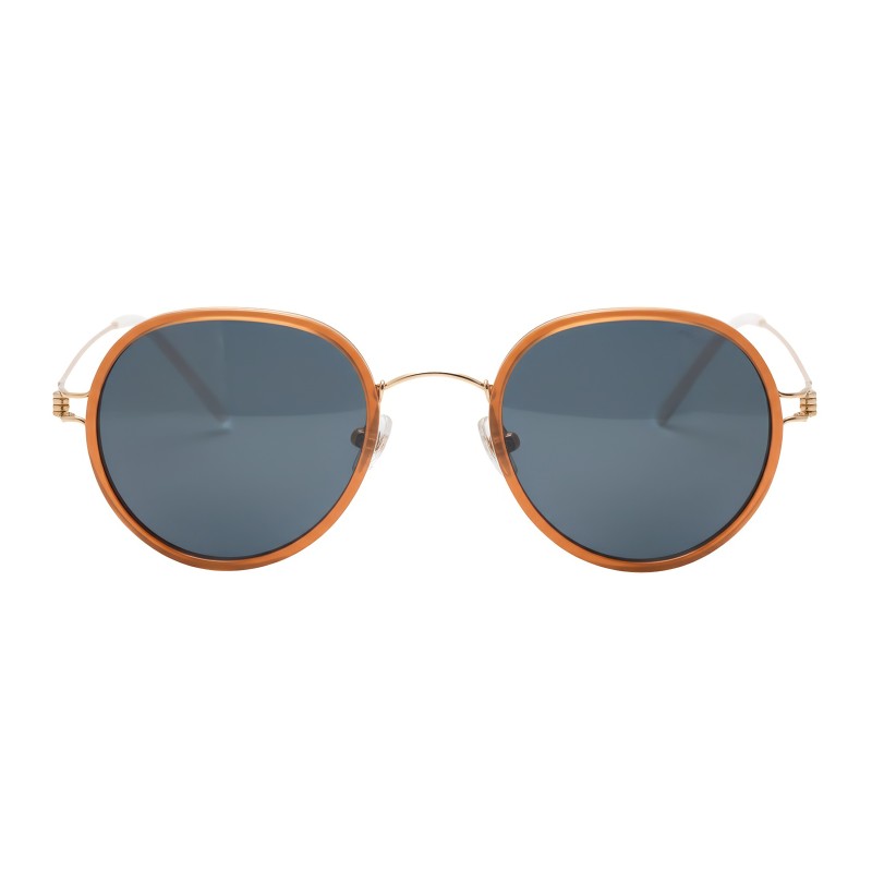 Round Orange Eyeglasses