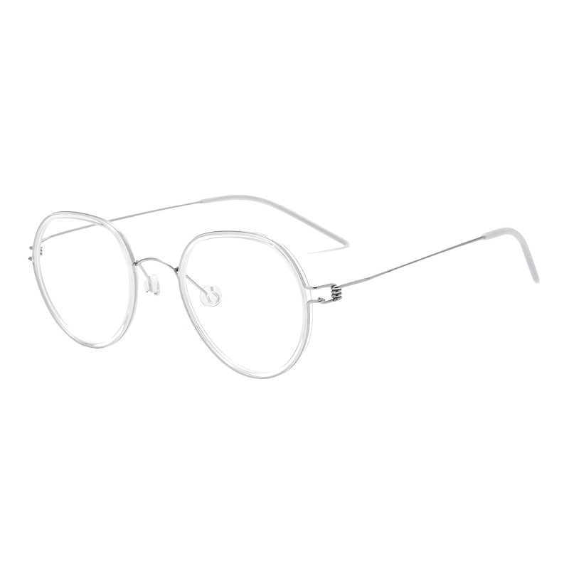 Round Clear Eyeglasses