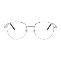 Round Silver Eyeglasses